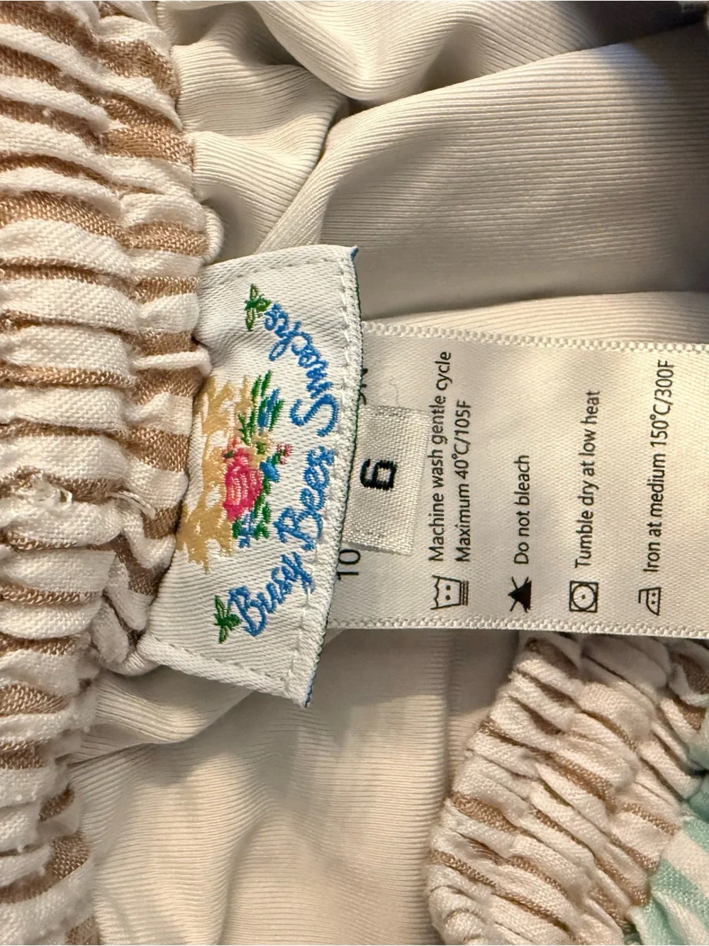Busy Bee Smocks! light blue